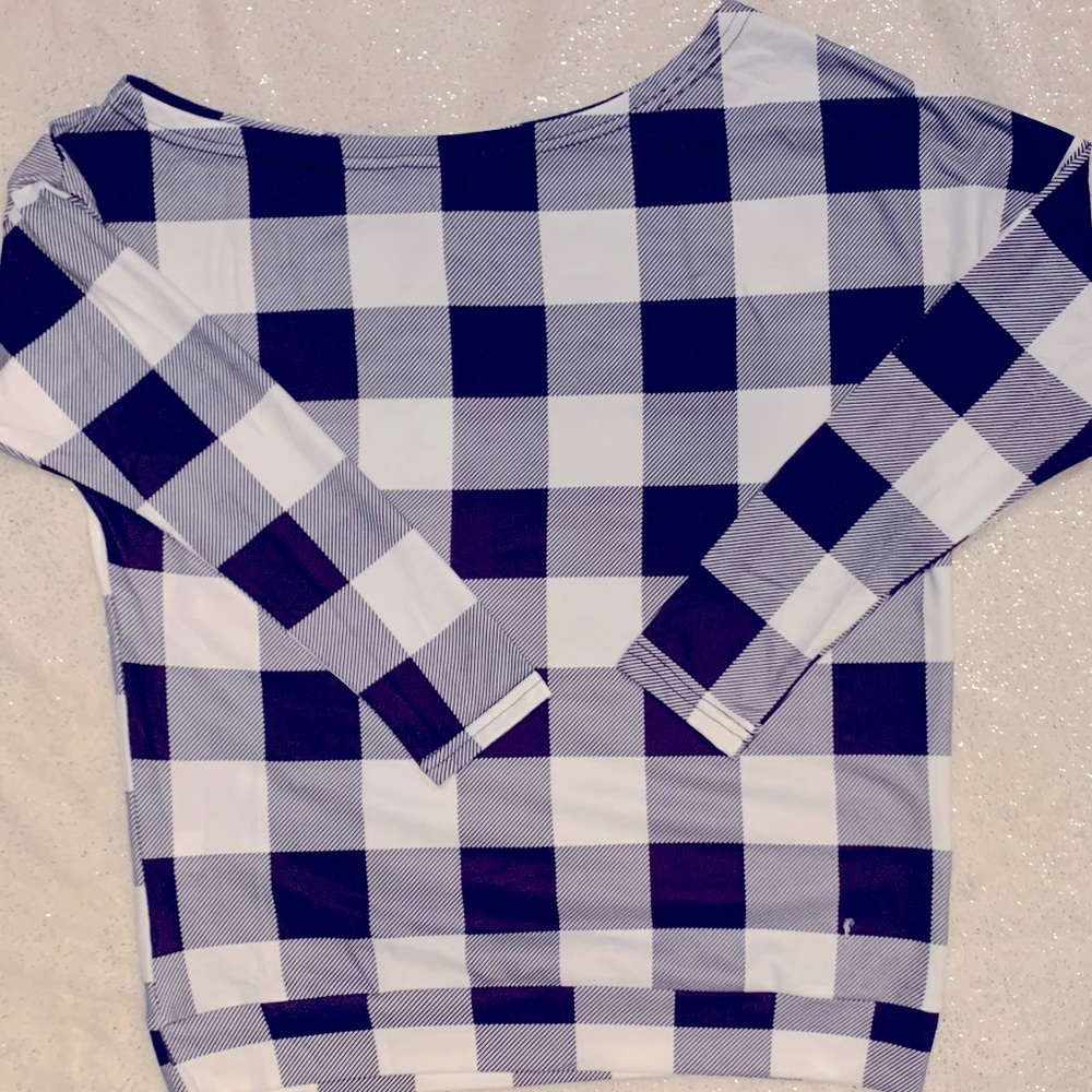 RESTOCKED! Black &White Buffalo Check Plaid Shirt - Picture 7 of 10